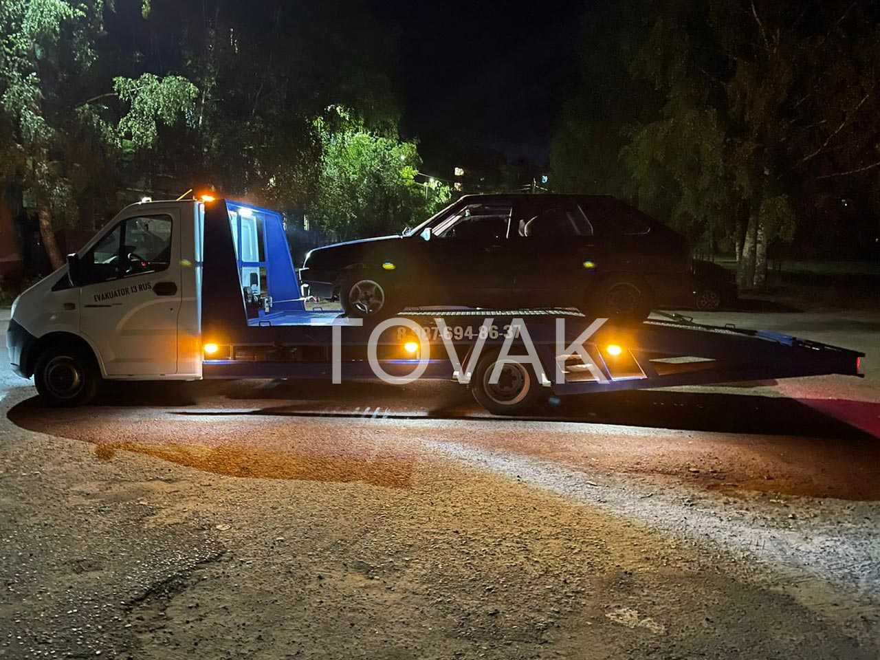 Эвакуатор в Торбеево Республики Мордовия