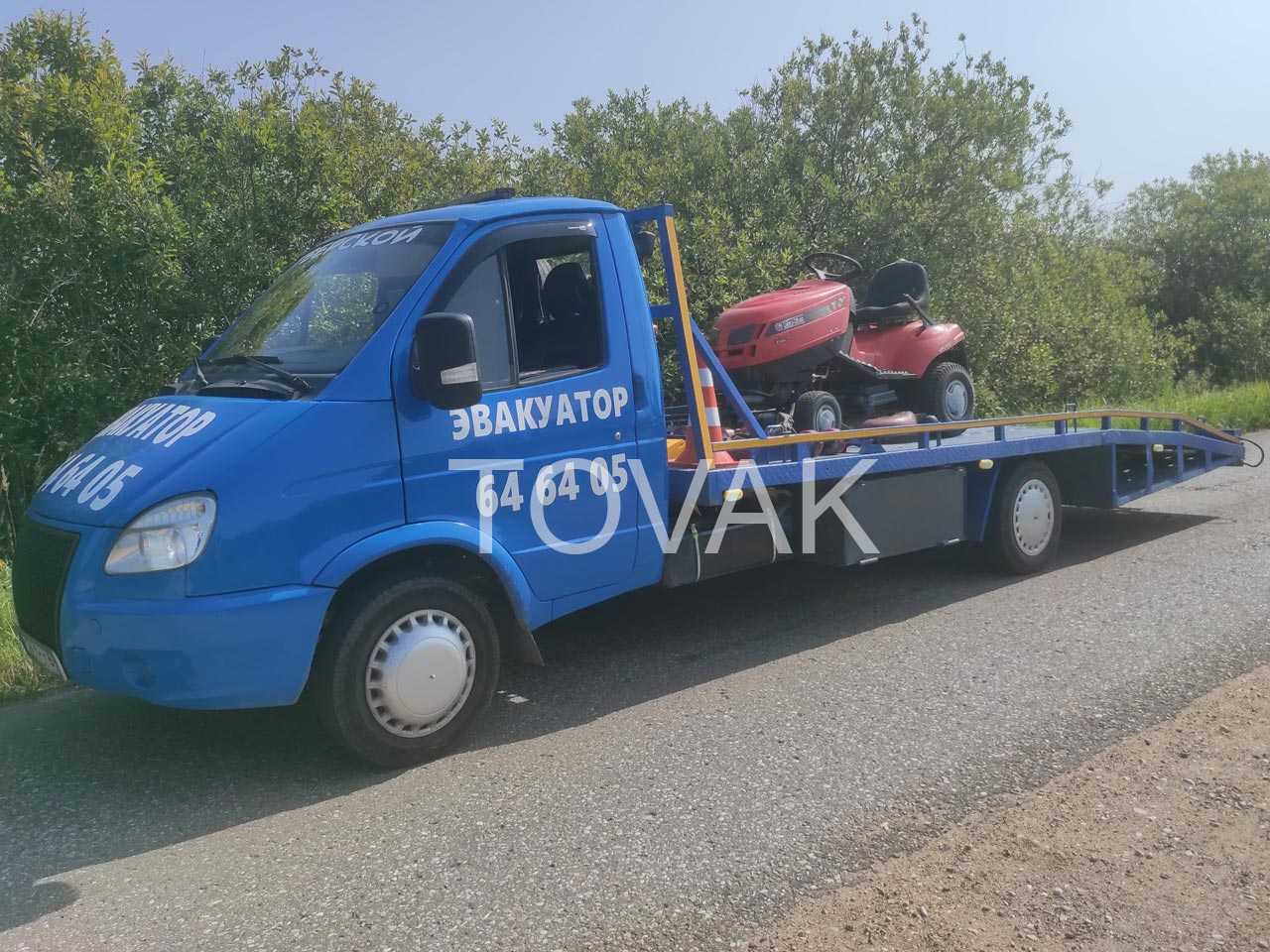 Эвакуатор на Октябрьском проспекте в Твери