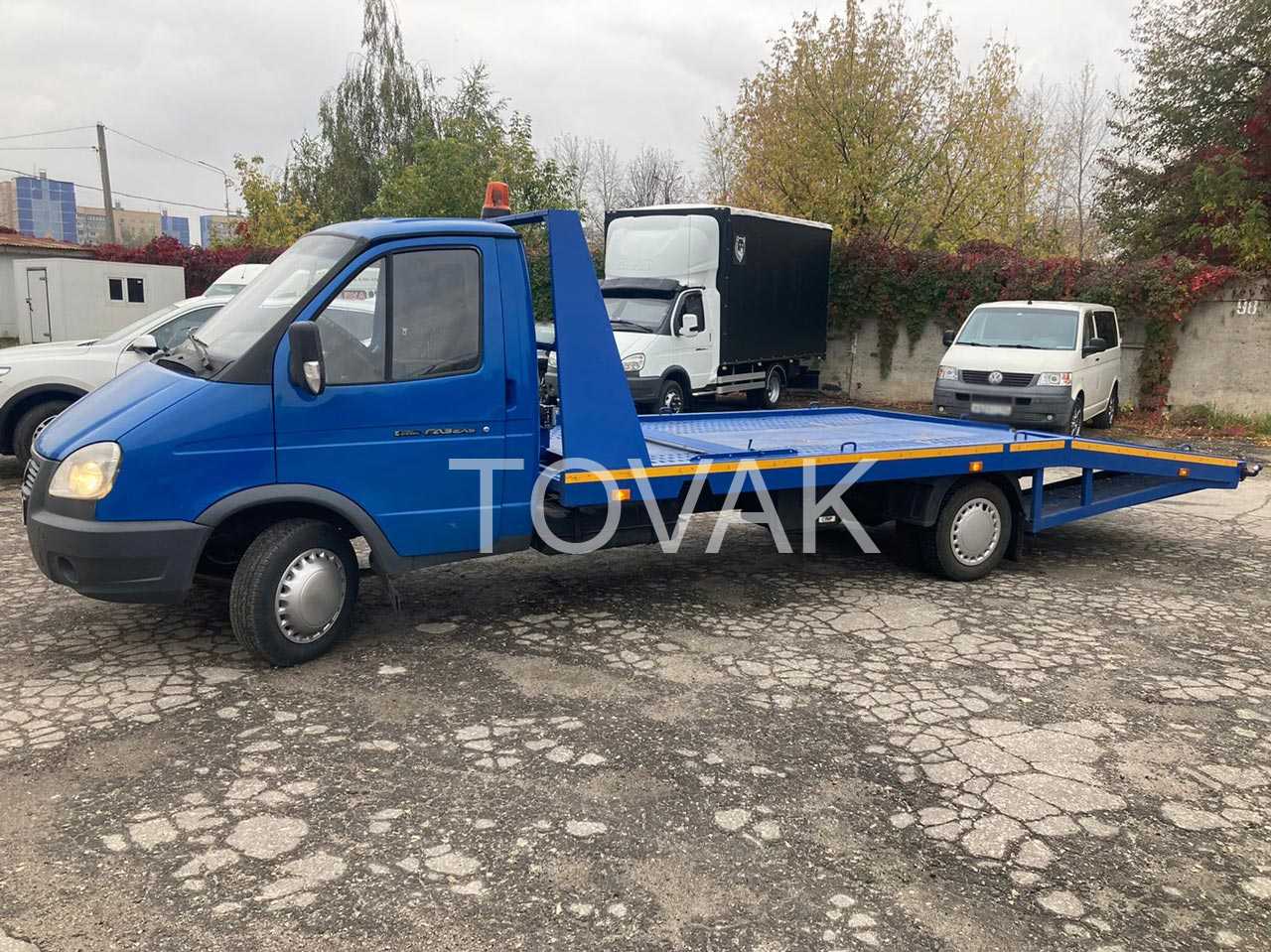 Эвакуатор на улице Зубковой в Рязани