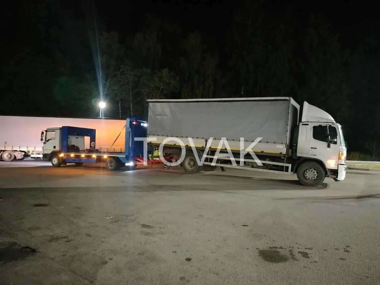 Грузовой эвакуатор в Серпухове Московской области